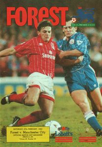  forest away 1992 to 93 prog